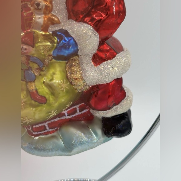 VTG Christopher Radko Christmas Ornament “DELUXE DELIVERY” Retired Santa Claus - Picture 5 of 12